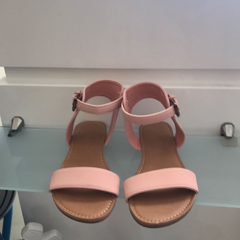Pink sandals